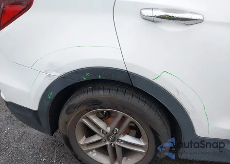 2017 Hyundai Santa Fe Sport 2.4L из США, поврежденный, VIN 5XYZUDLB4HG401475